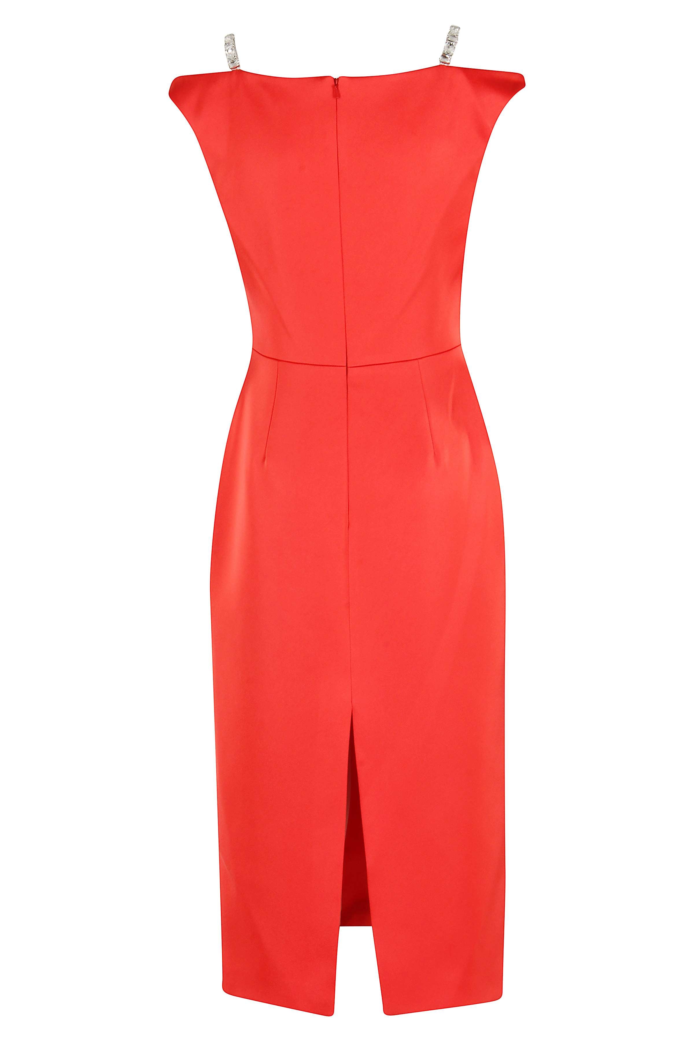 Red Strap Dress