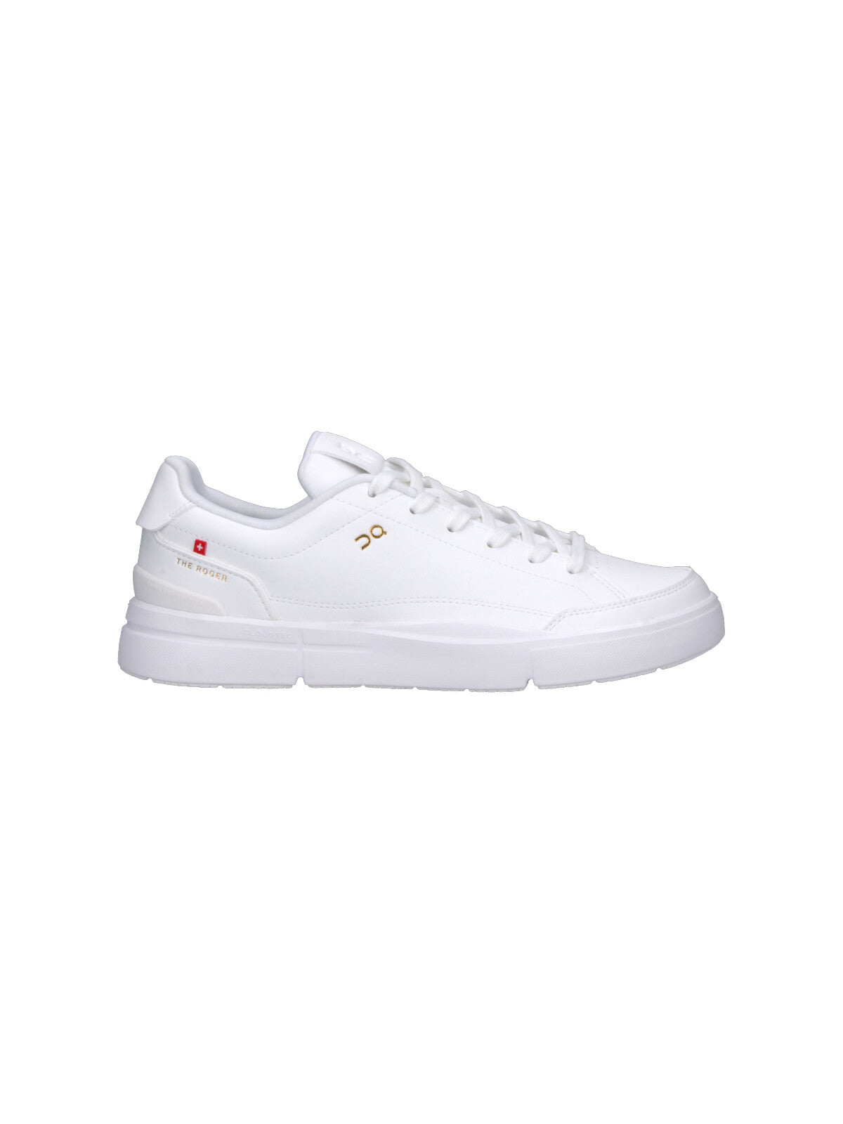 "The Roger Centre Court" Sneakers – White Fabric