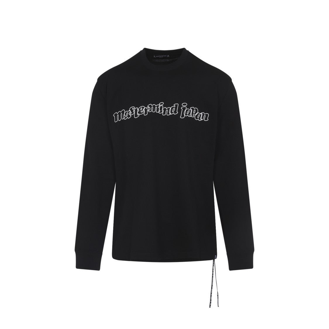 Long-Sleeved T-Shirt With Bold Skull Graphic