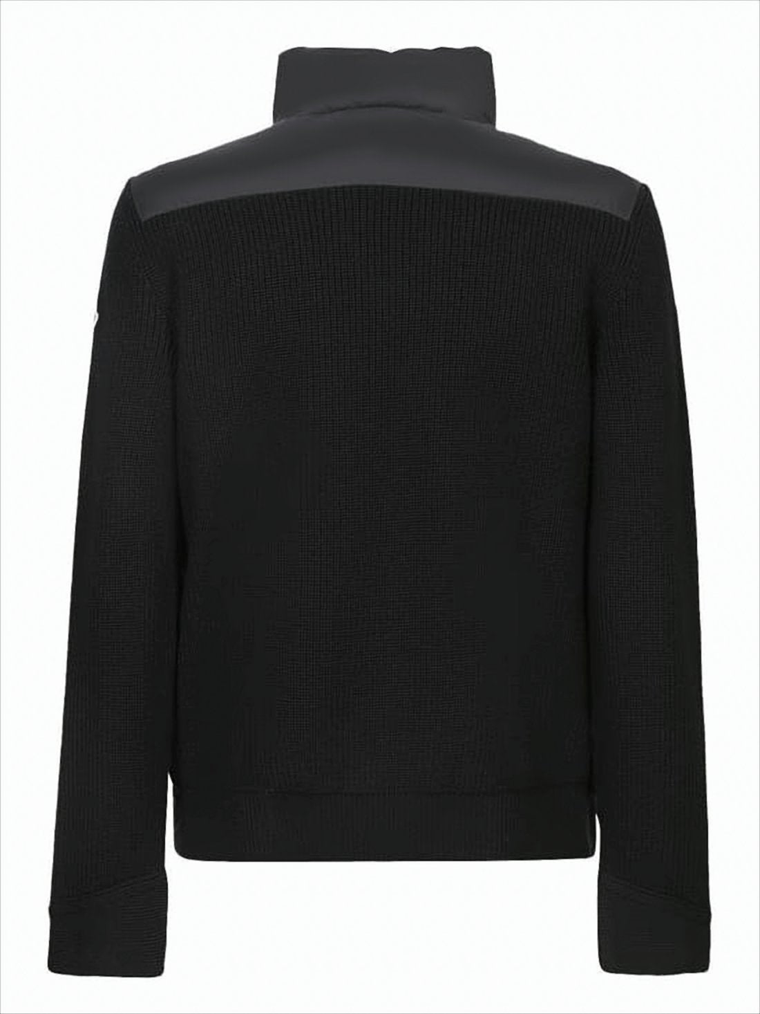 Quilted High Collar Jacket
