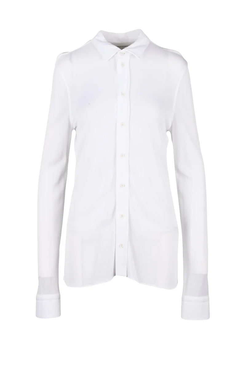 Long Shirt Viscose - White