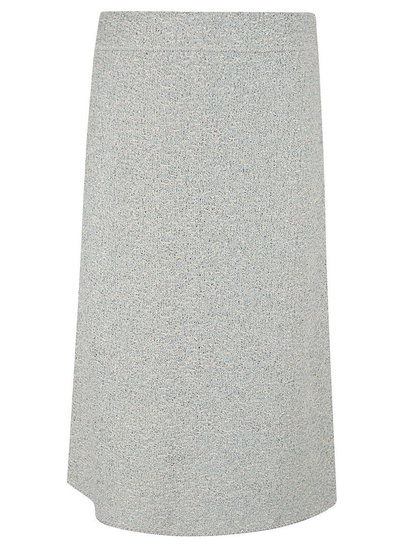 Subtle Sheen Textured Skirt