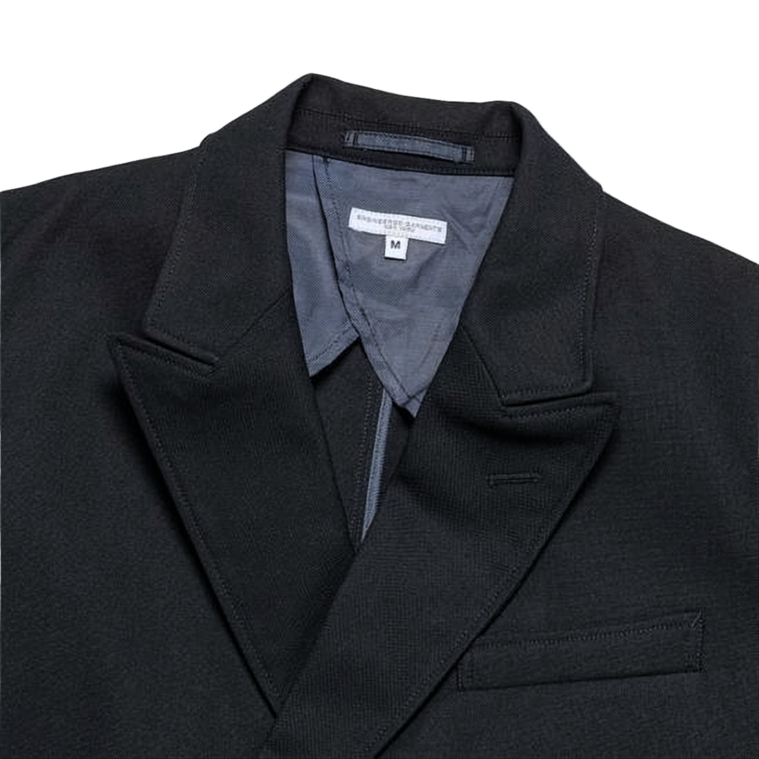 Double-Breasted Suit Jacket With Wide Lapels