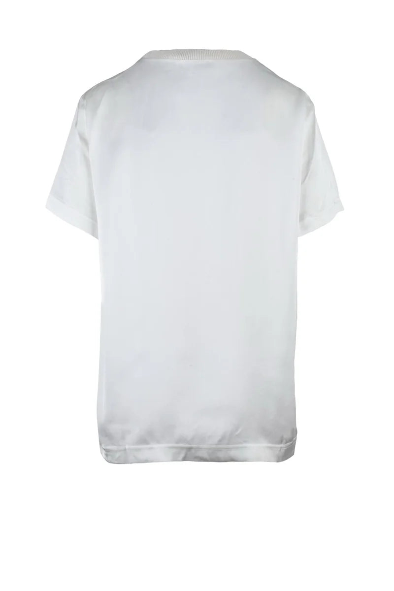 Satin Blouse - White
