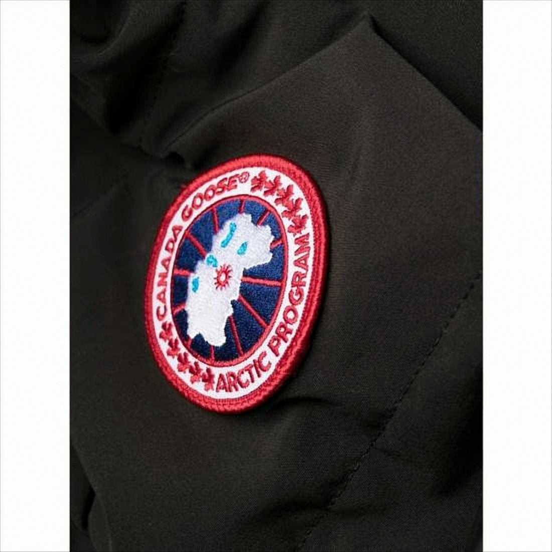 Quilted Black Down Jacket with Hood