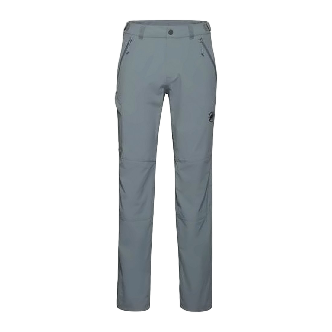 Straight-Fit Casual Pants with Adjustable Waistband