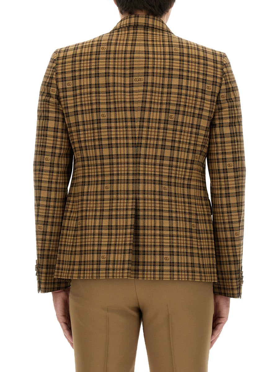 Tailored Jacket with Double G Monogram