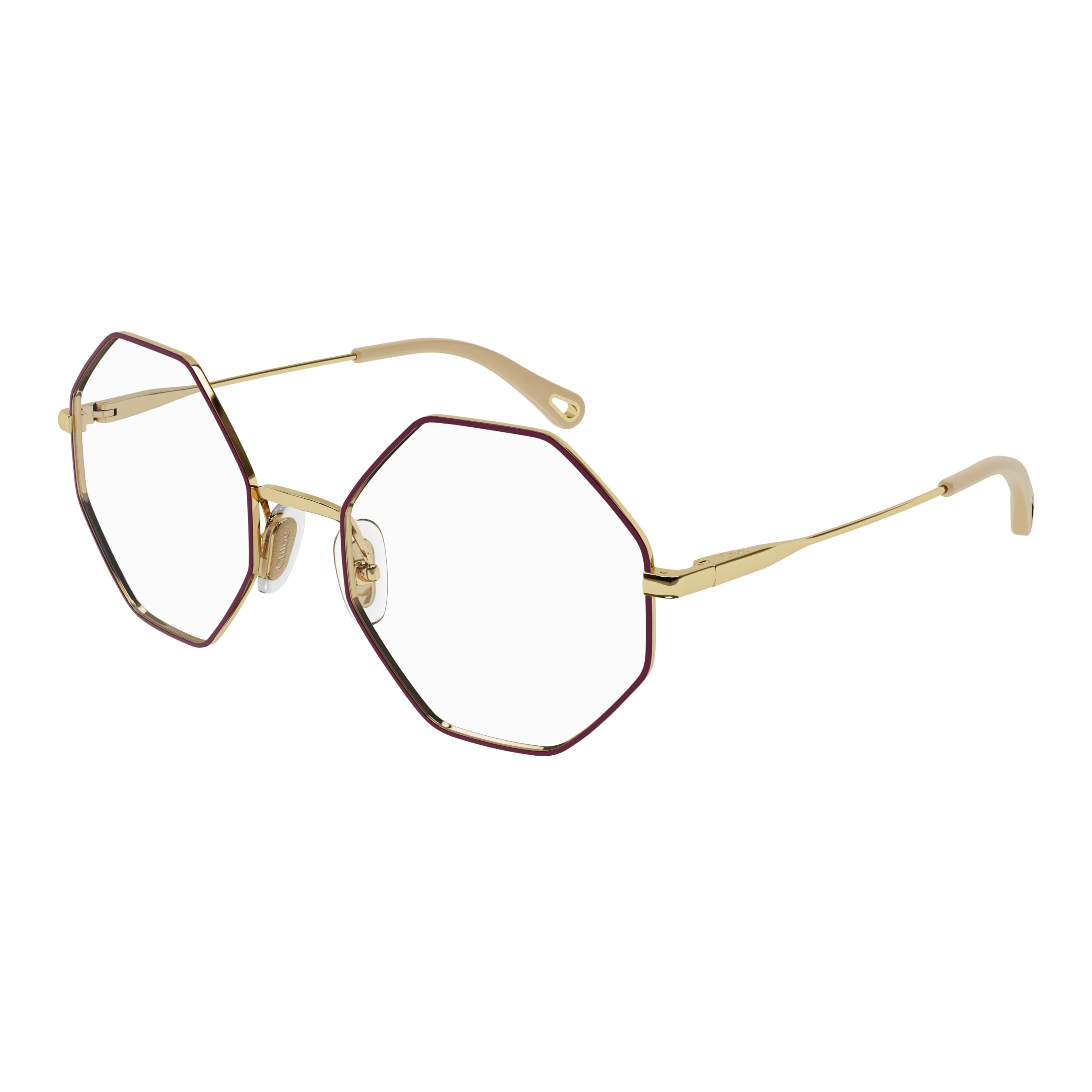 Ch0022o Octagonal Frame Eyeglasses