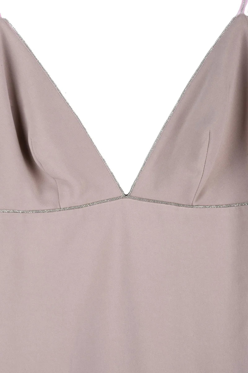 Sequin Sheath Dress - Grey
