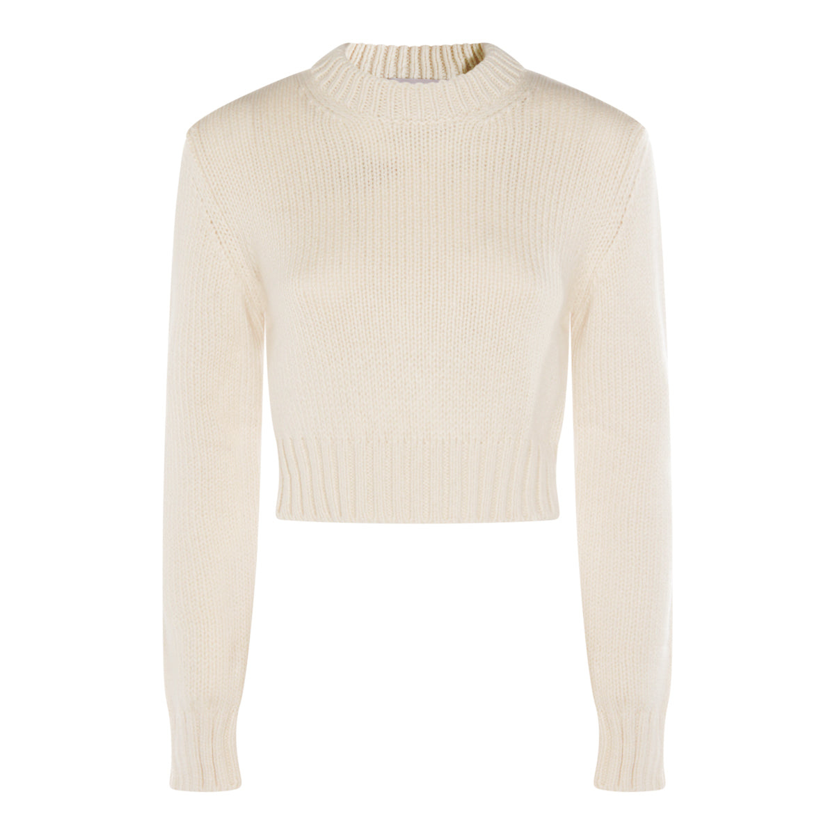 White Cashmere Knitwear