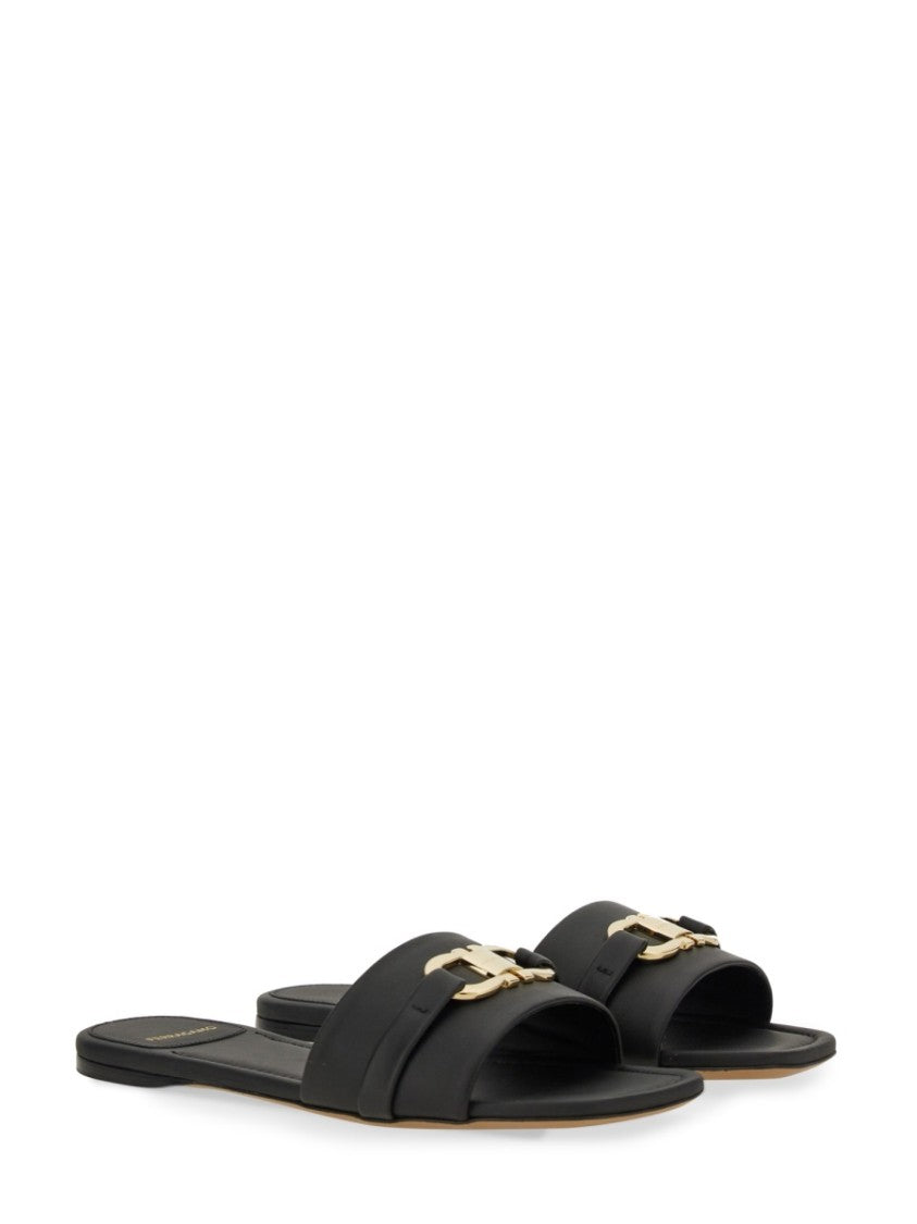 Calfskin Slide Sandal