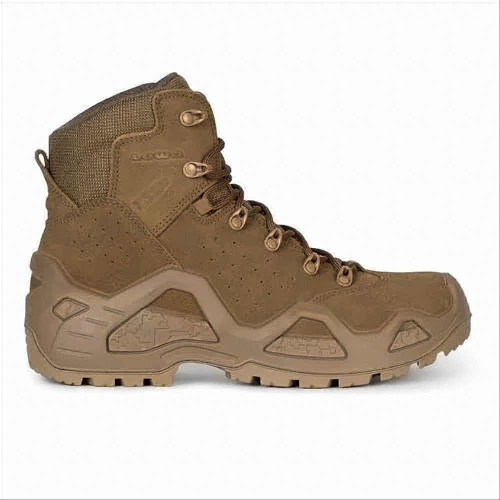 Rugged High-Top Boots with Durable Leather Upper