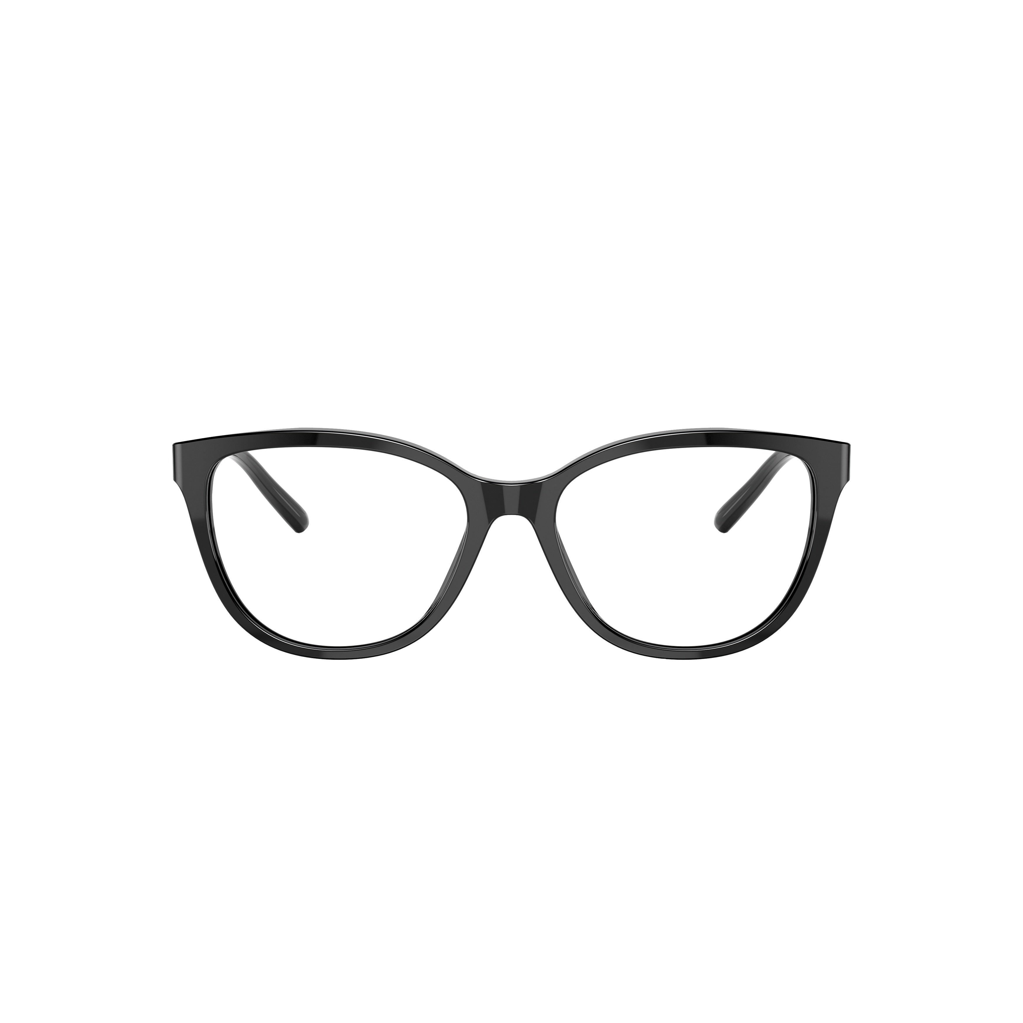 0ea3190 Glossy Black Cat-Eye Sunglasses with Chain-Link Accents