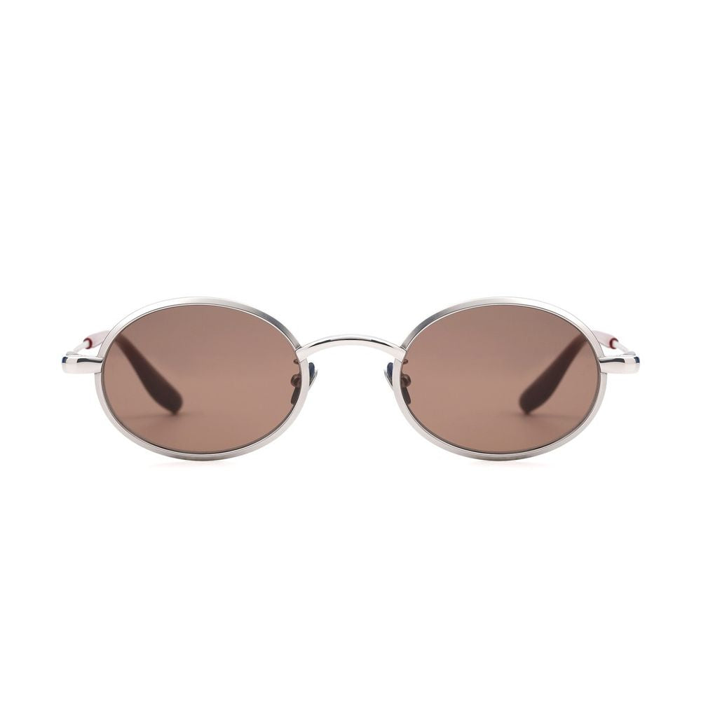 P11 Clcc7 Oval Titanium Sunglasses