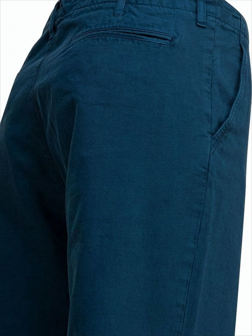 Mid-Rise Straight Pants with Design