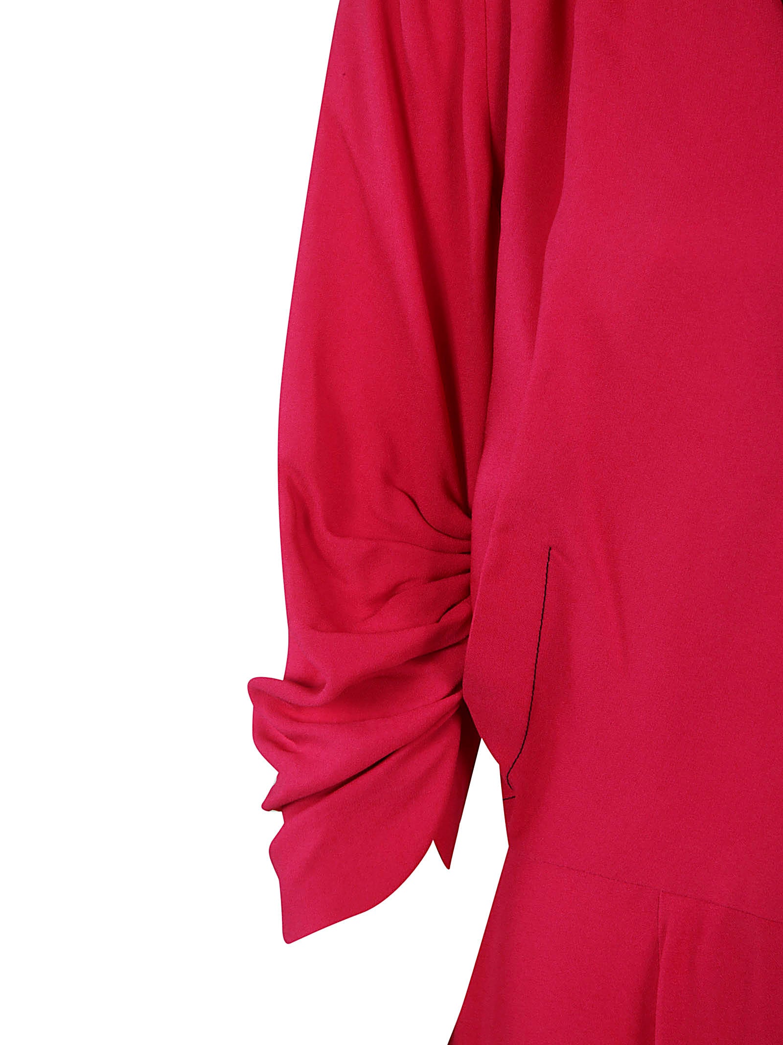 Knee-Length Red Dress