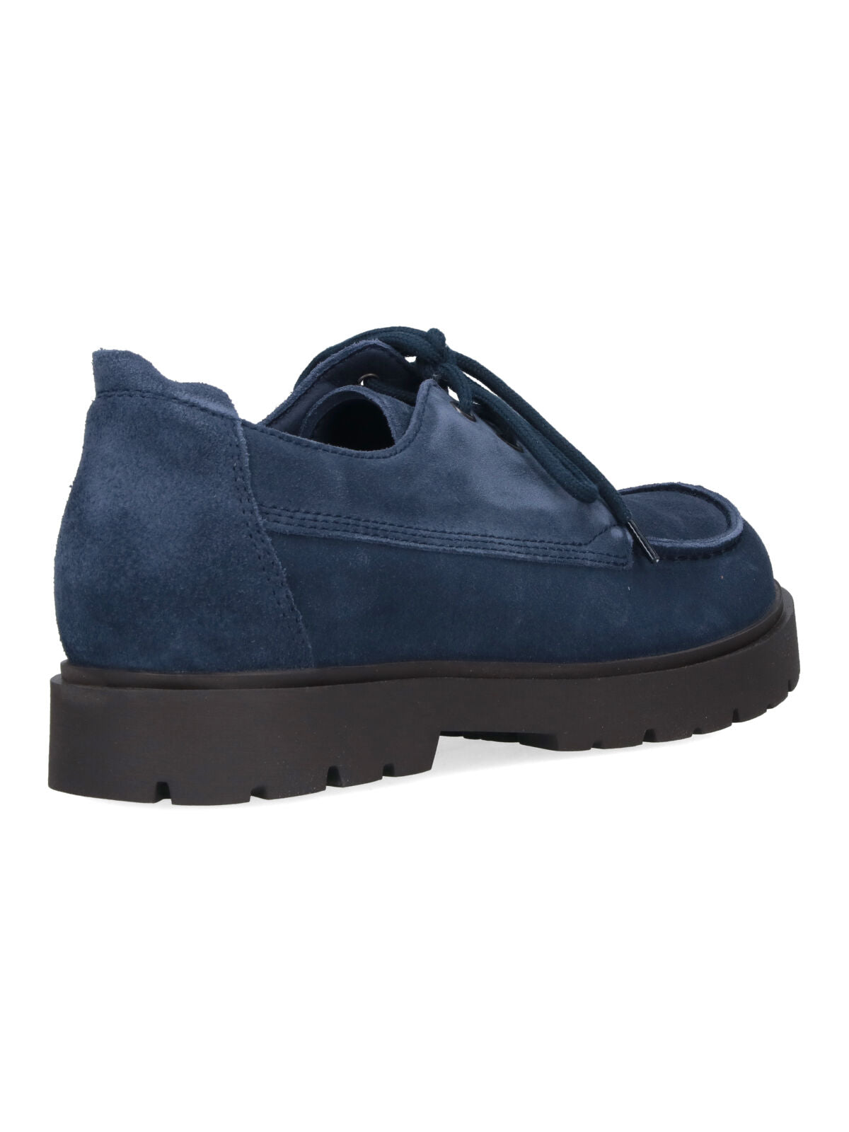 "Highwood Moc Lace Low" Derby Shoes – Blue