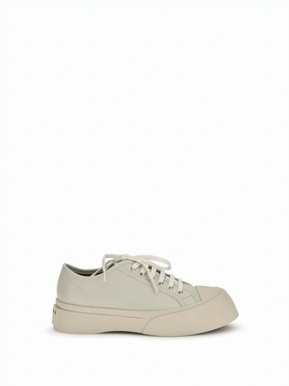 Calf Leather Sneakers with Embossed Logo Detail