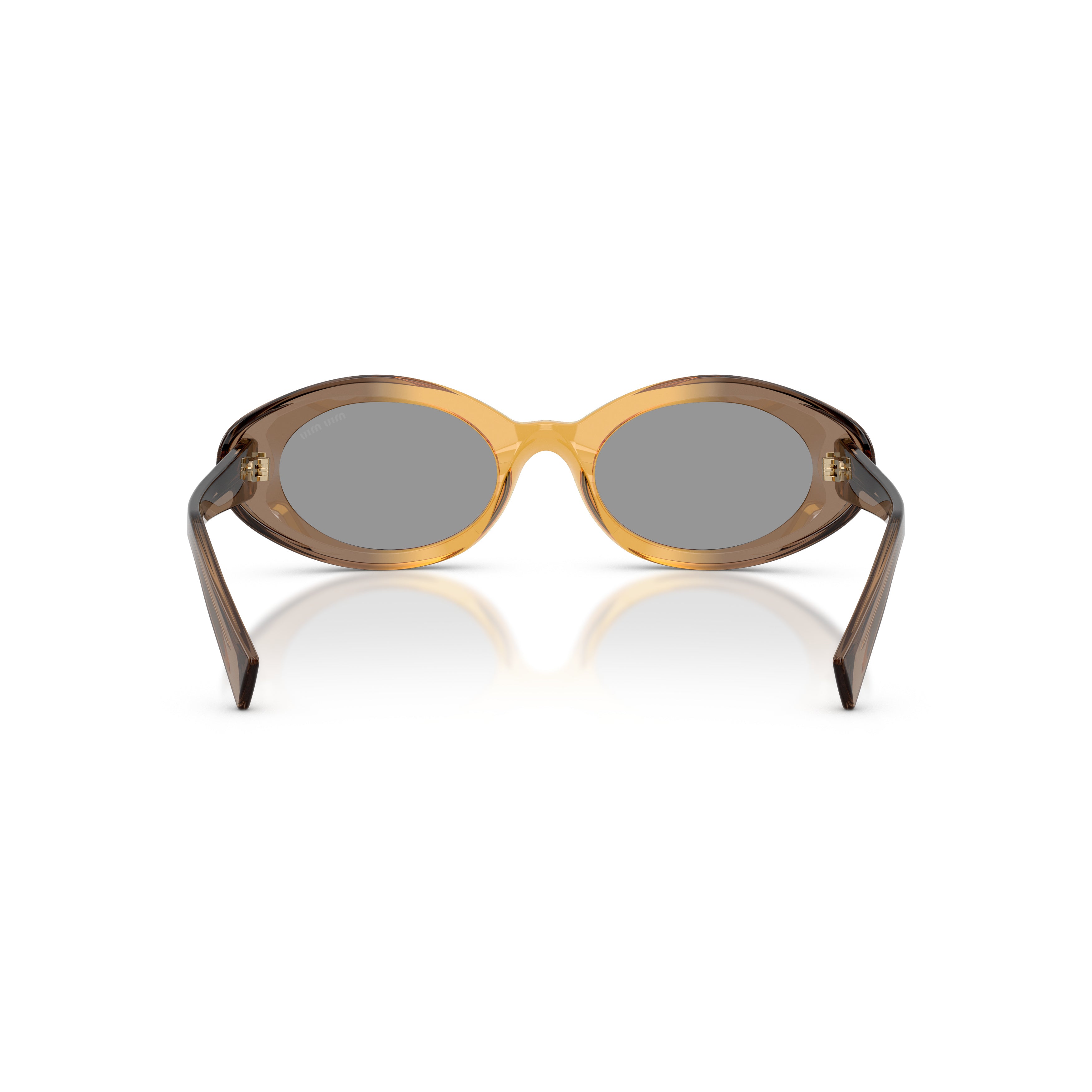 0mu B09s Translucent Acetate Oval Sunglasses