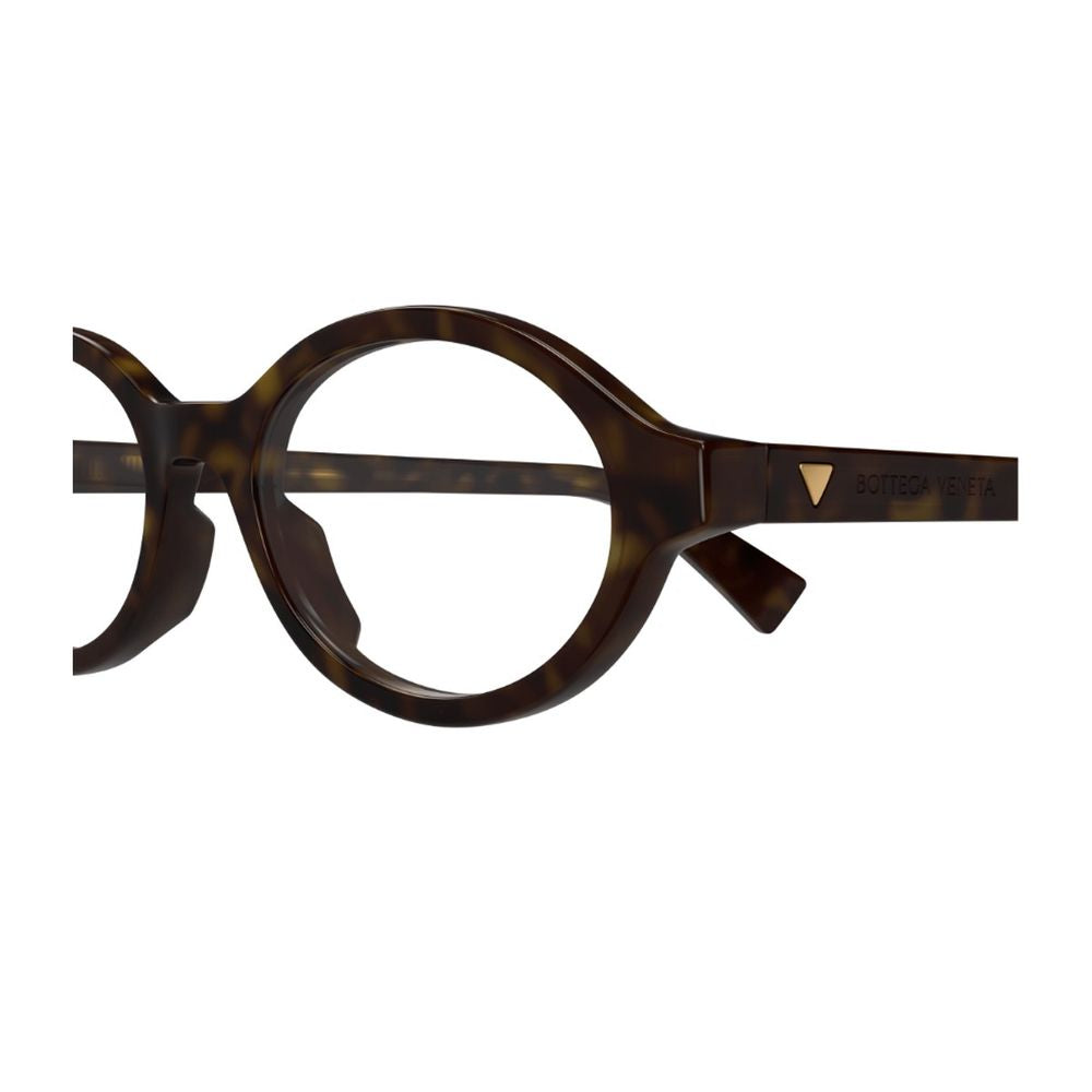 Bv1367O Triangle Line Oval Dark Havana Acetate Sunglasses