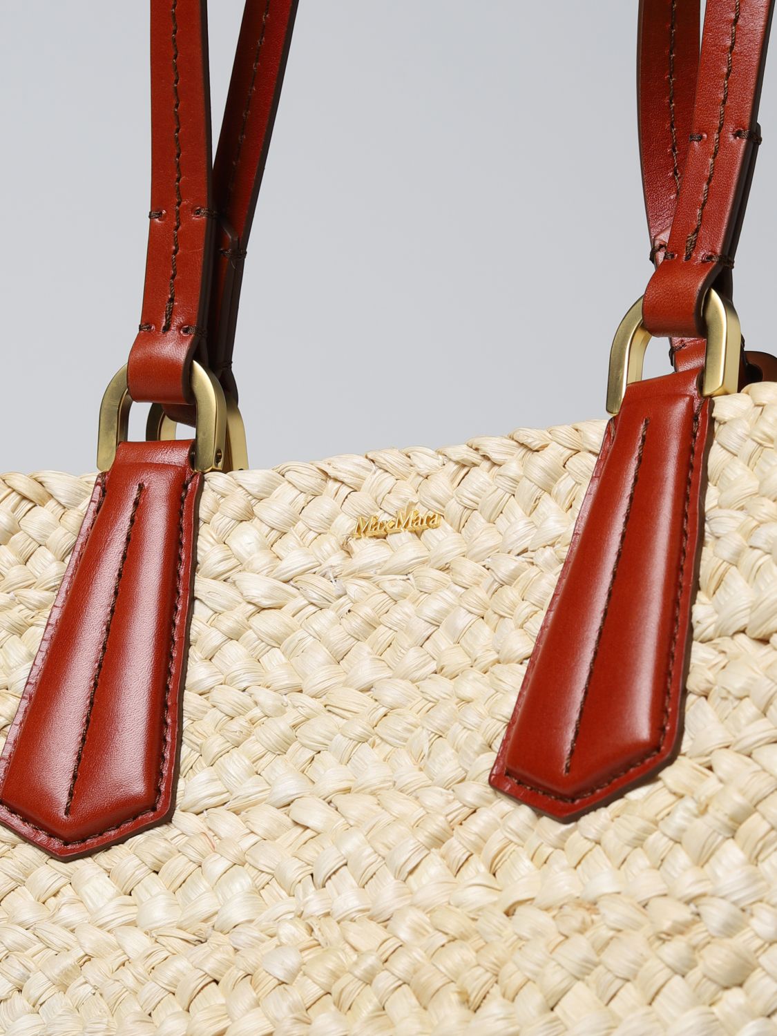 Woven Straw Shoulder Bag
