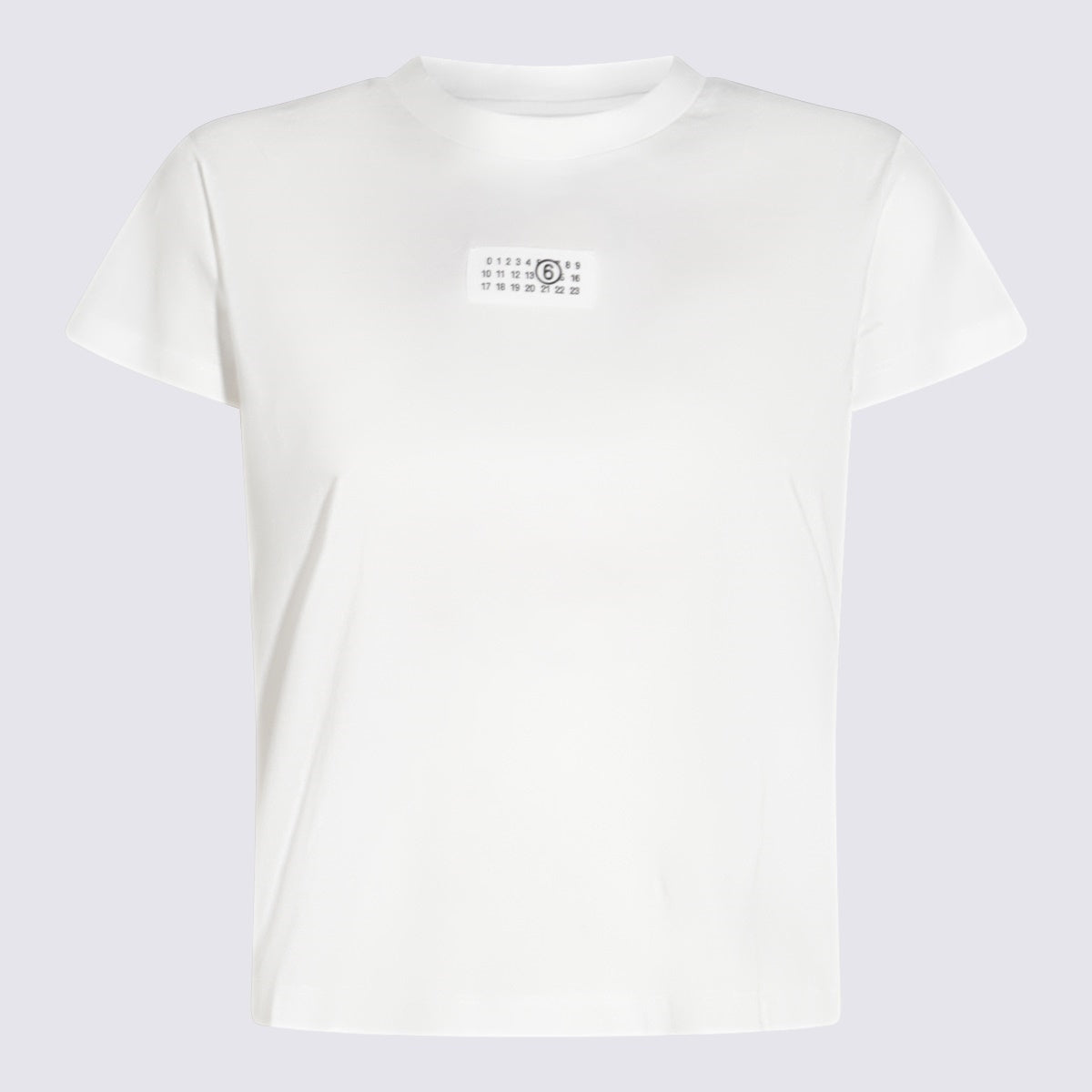 Cotton T-Shirt with Crew Neckline