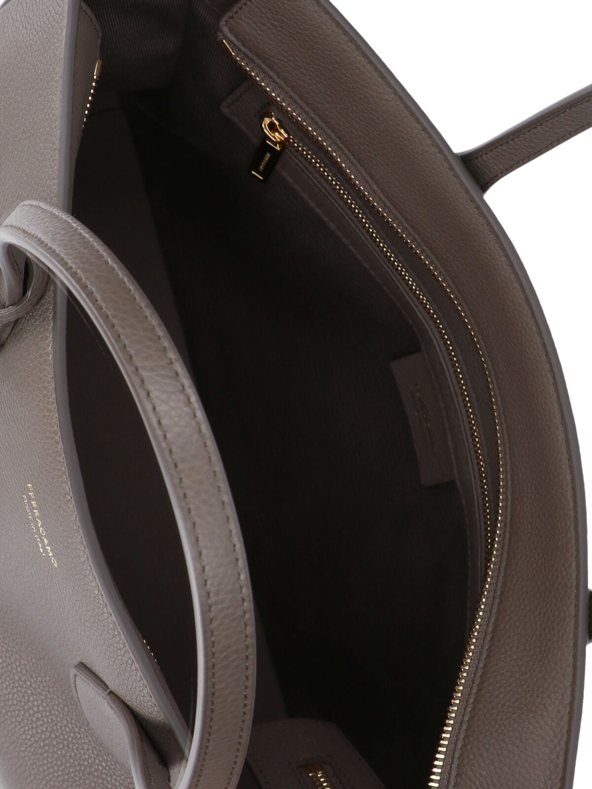 Small Grey Calfskin Tote