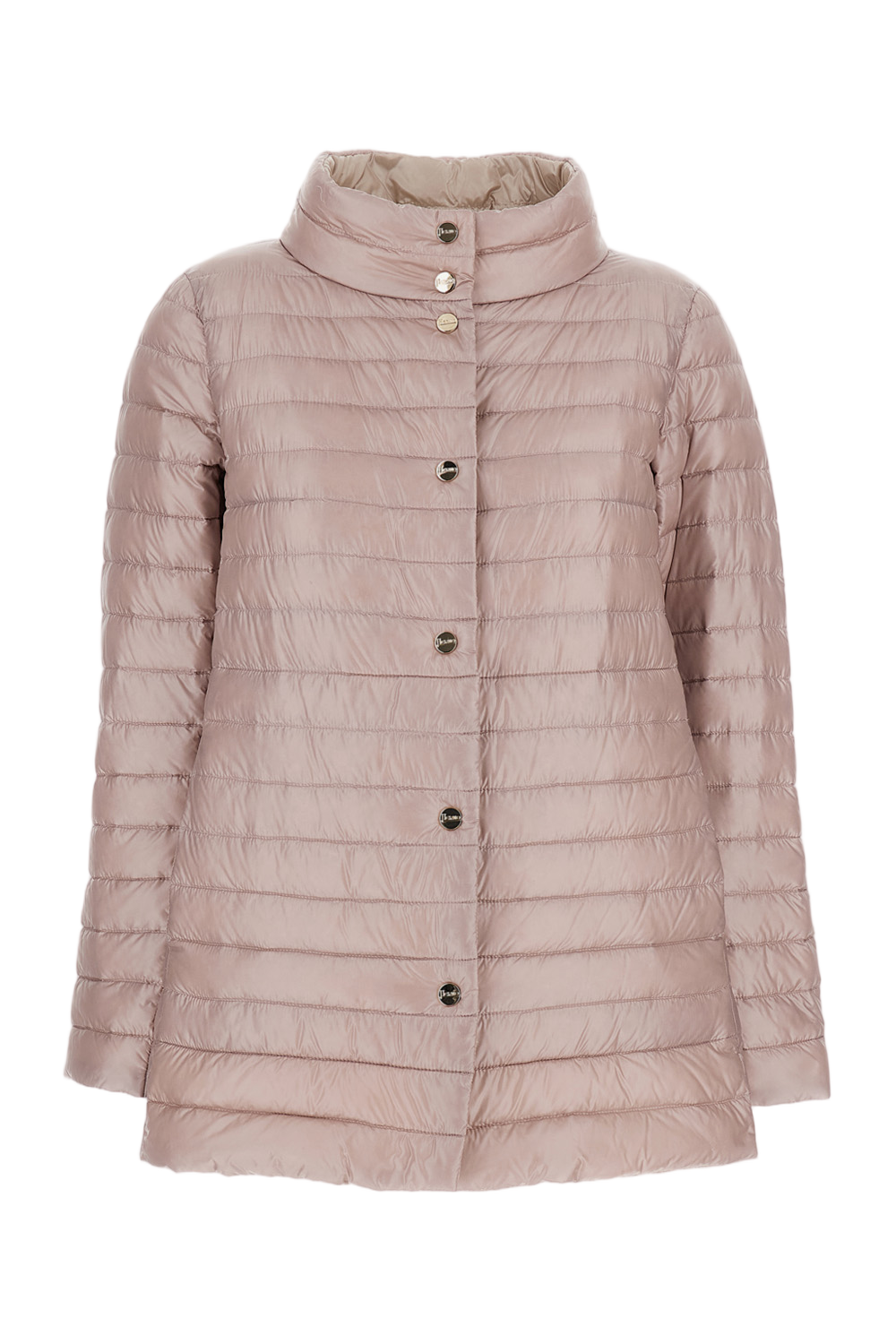 Reversible A-Shape Jacket with High Collar
