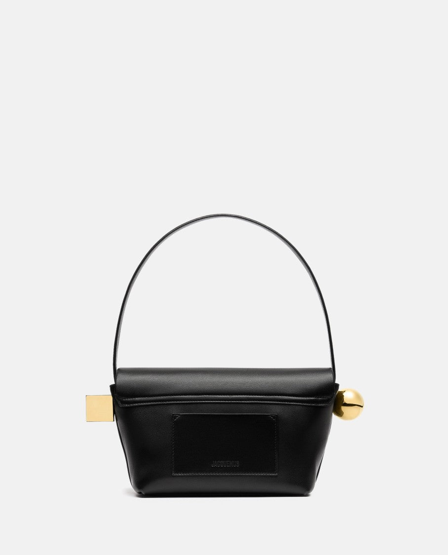 Le Rond Carre Leather Shoulder Bag