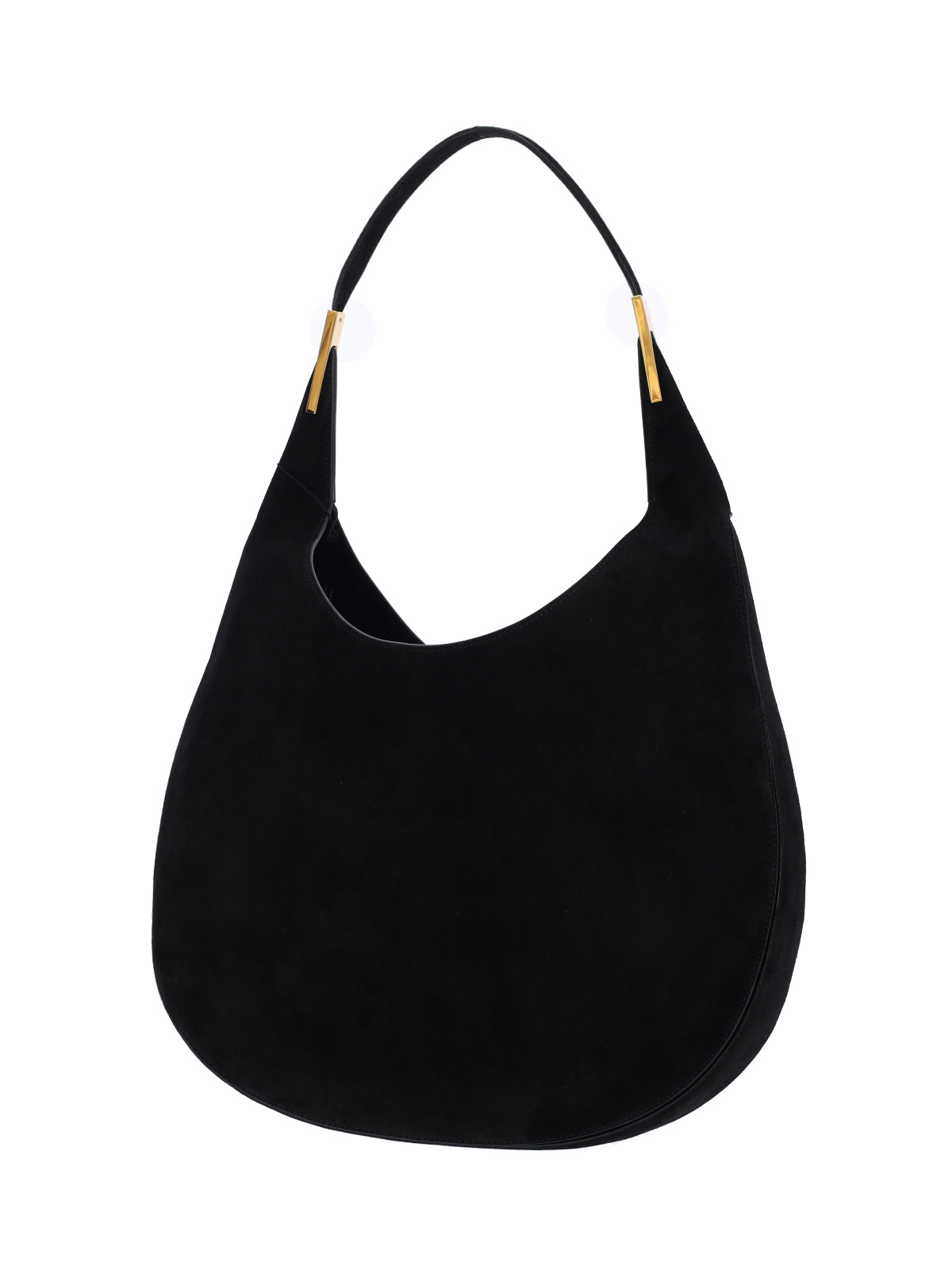 "Florence" Large Shoulder Bag – Black