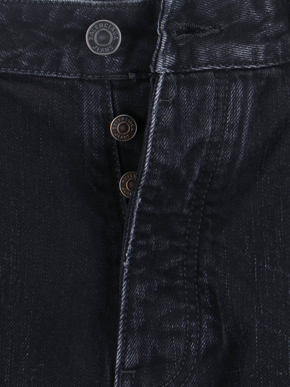 Straight Jeans, In Black Denim