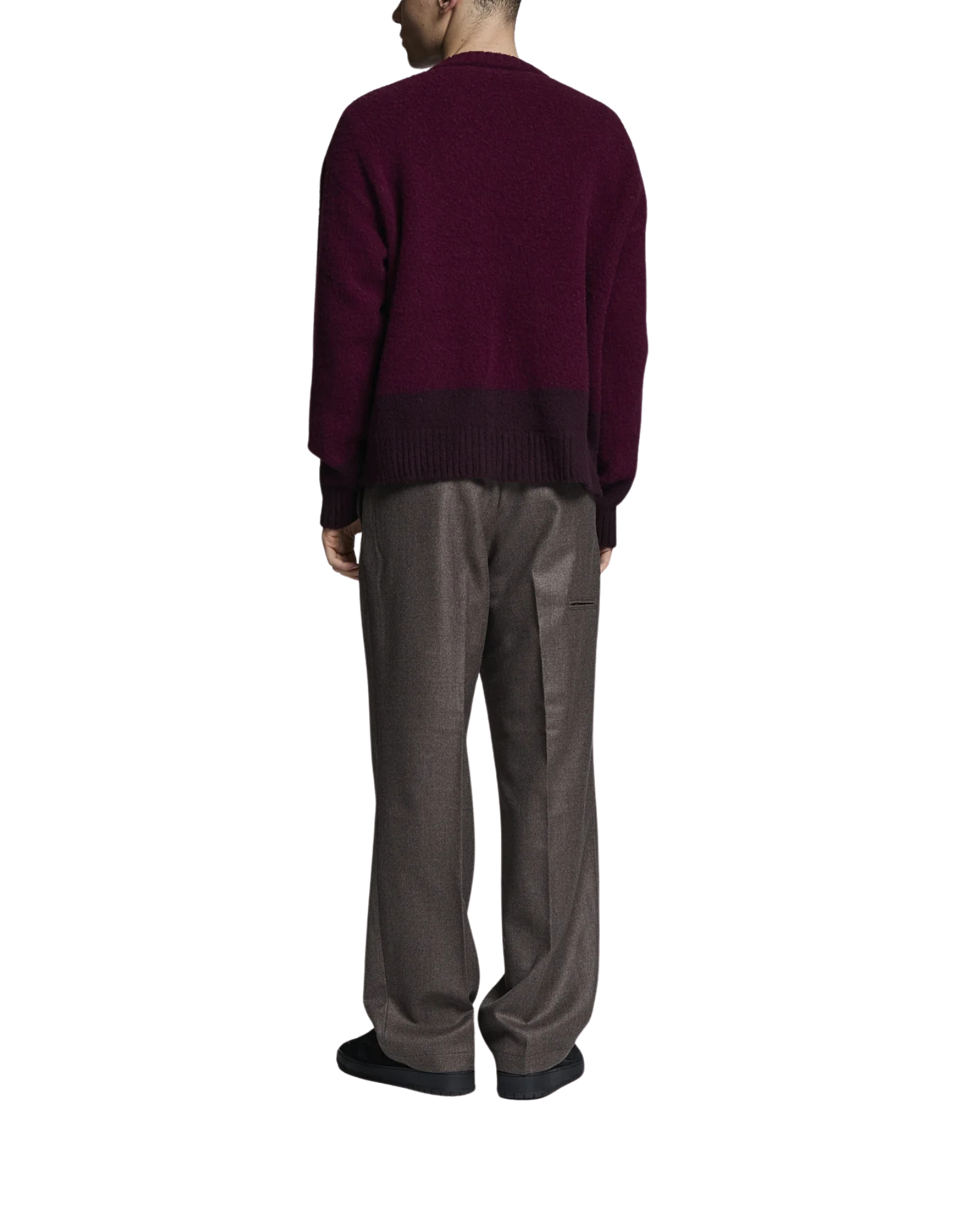 Asia Virgin Wool Crewneck Sweater