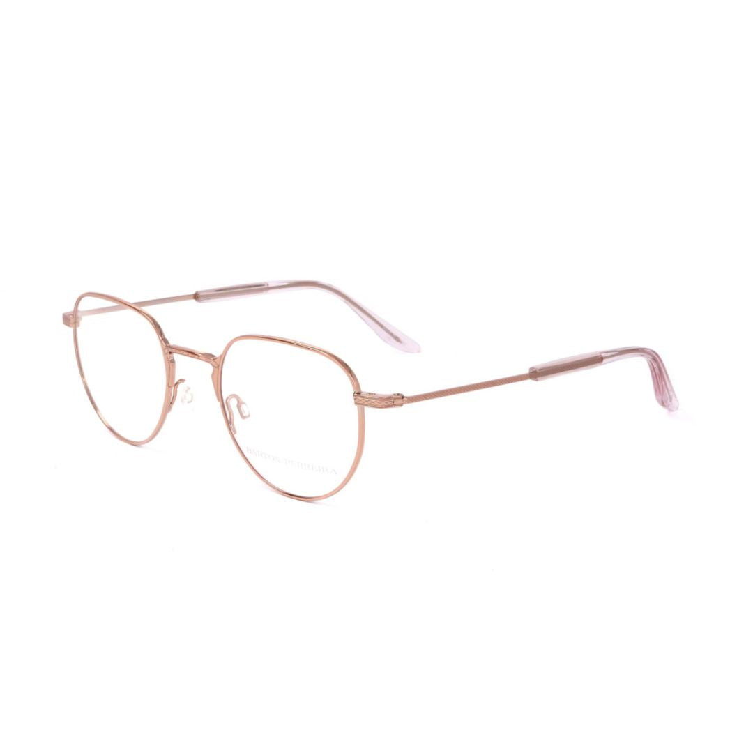 Bp5089 491vo Thin Rose Gold Metal Frame Sunglasses with Round Lenses