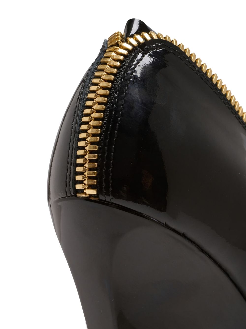 Pointed-Toe Heels with Sculptural Wedge