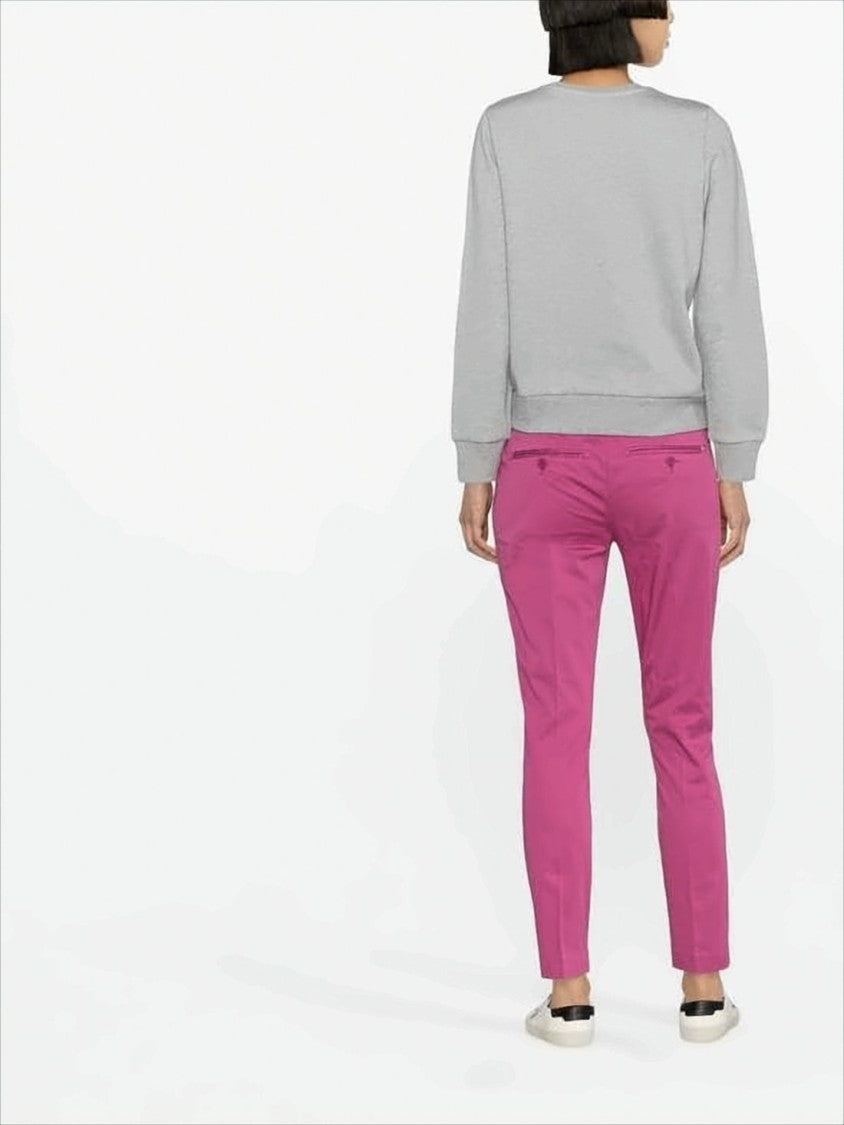 Heathered Grey Long-Sleeve Sweatshirt