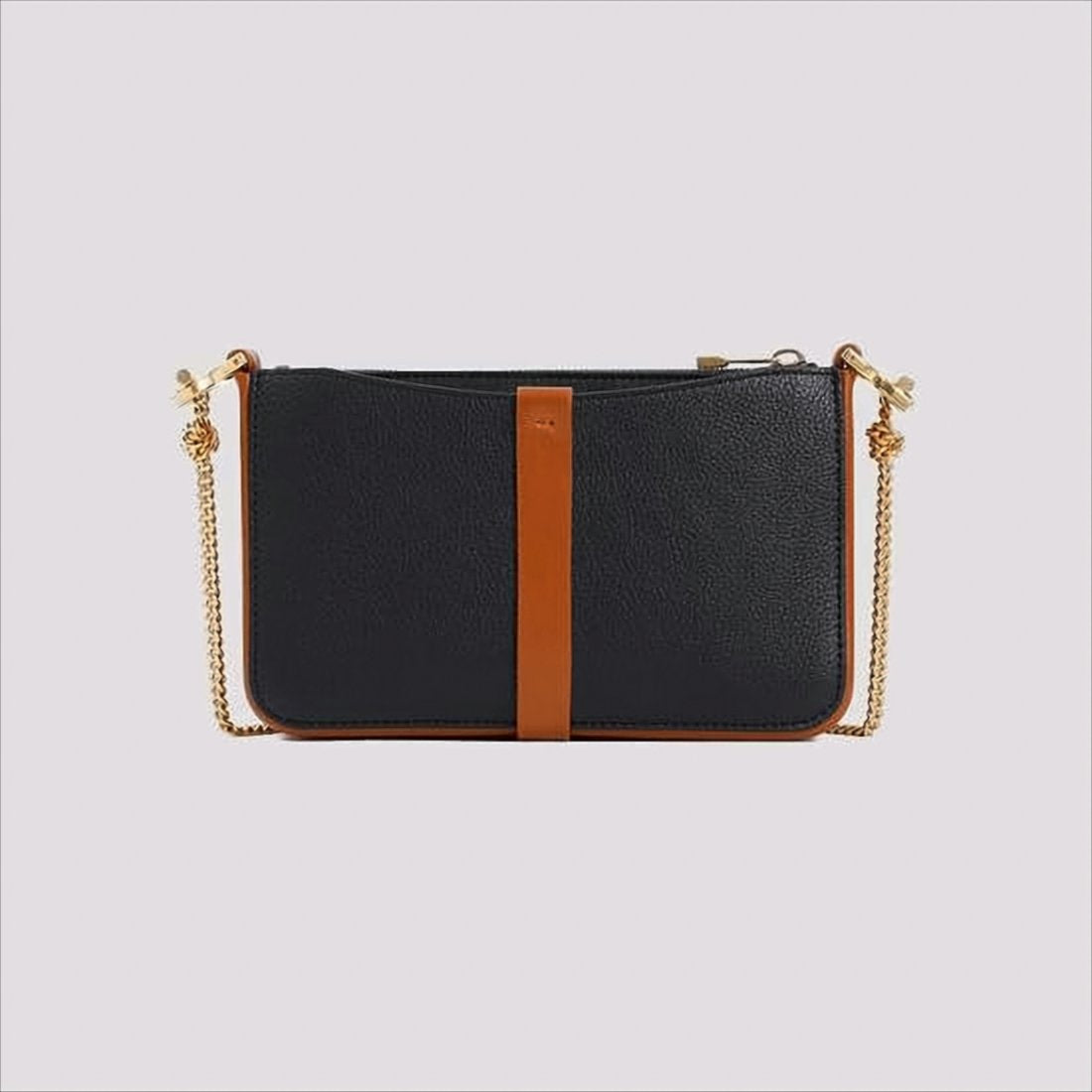 Textured Leather Crossbody Bag