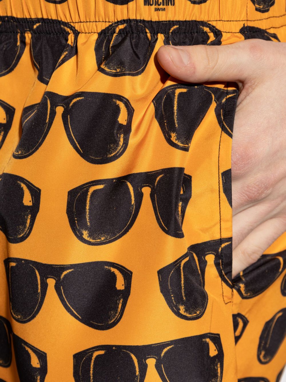 Amber Orange Swim Shorts