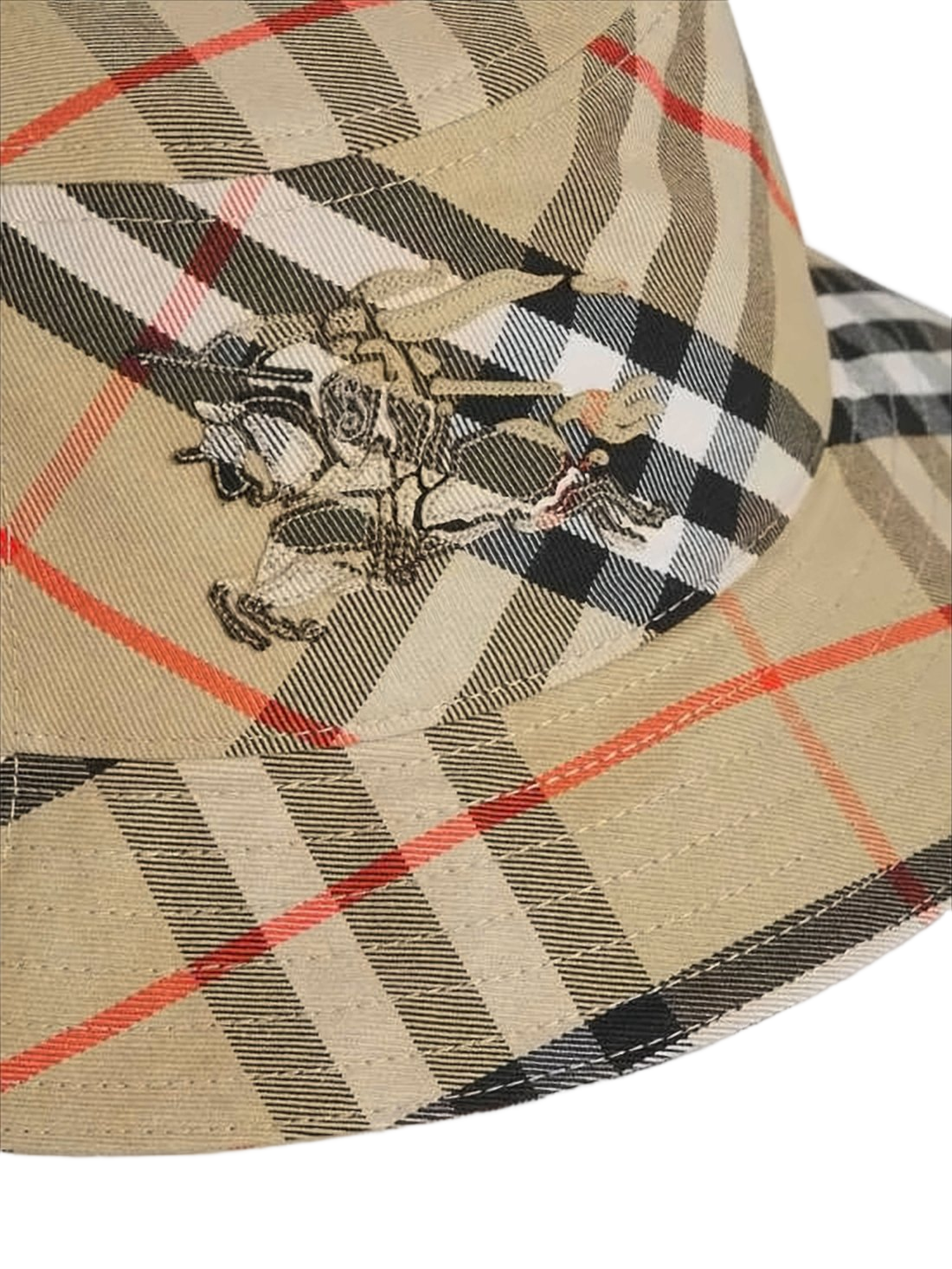 Classic Check Pattern Bucket Hat