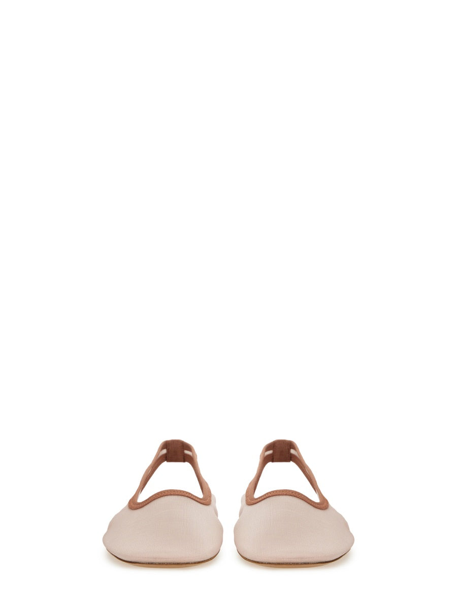 Fabric Slingback Sandals