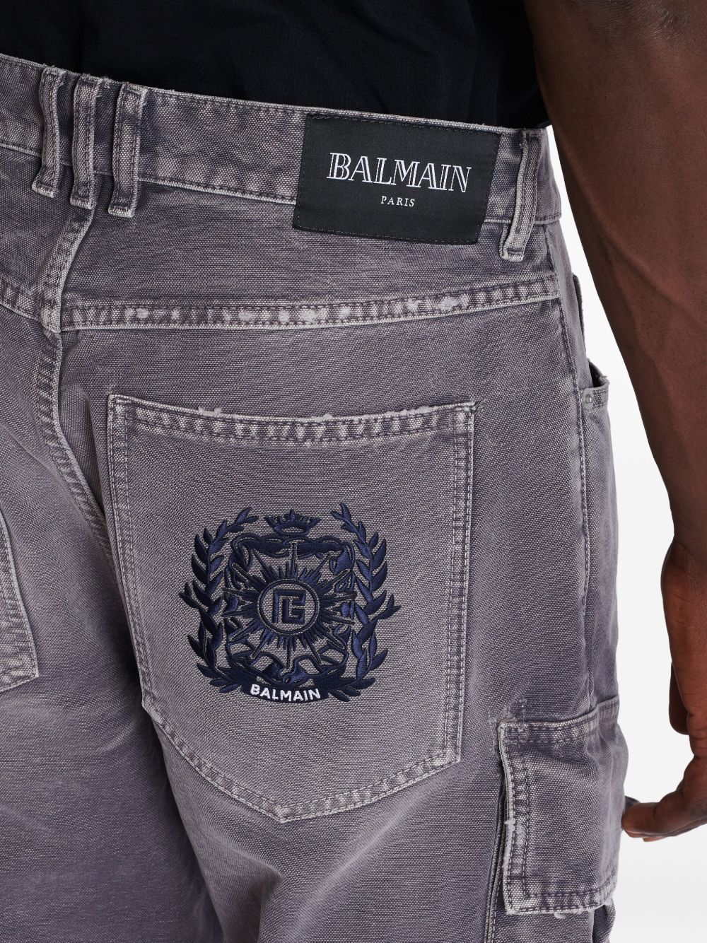Relaxed Fit Cargo Trousers