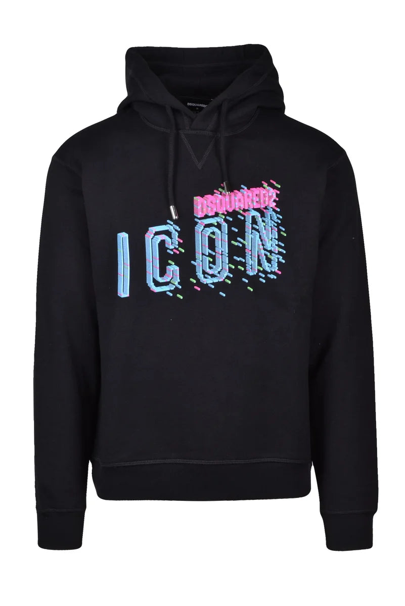 Classic Hooded Sweatshirt with Bold Graphic