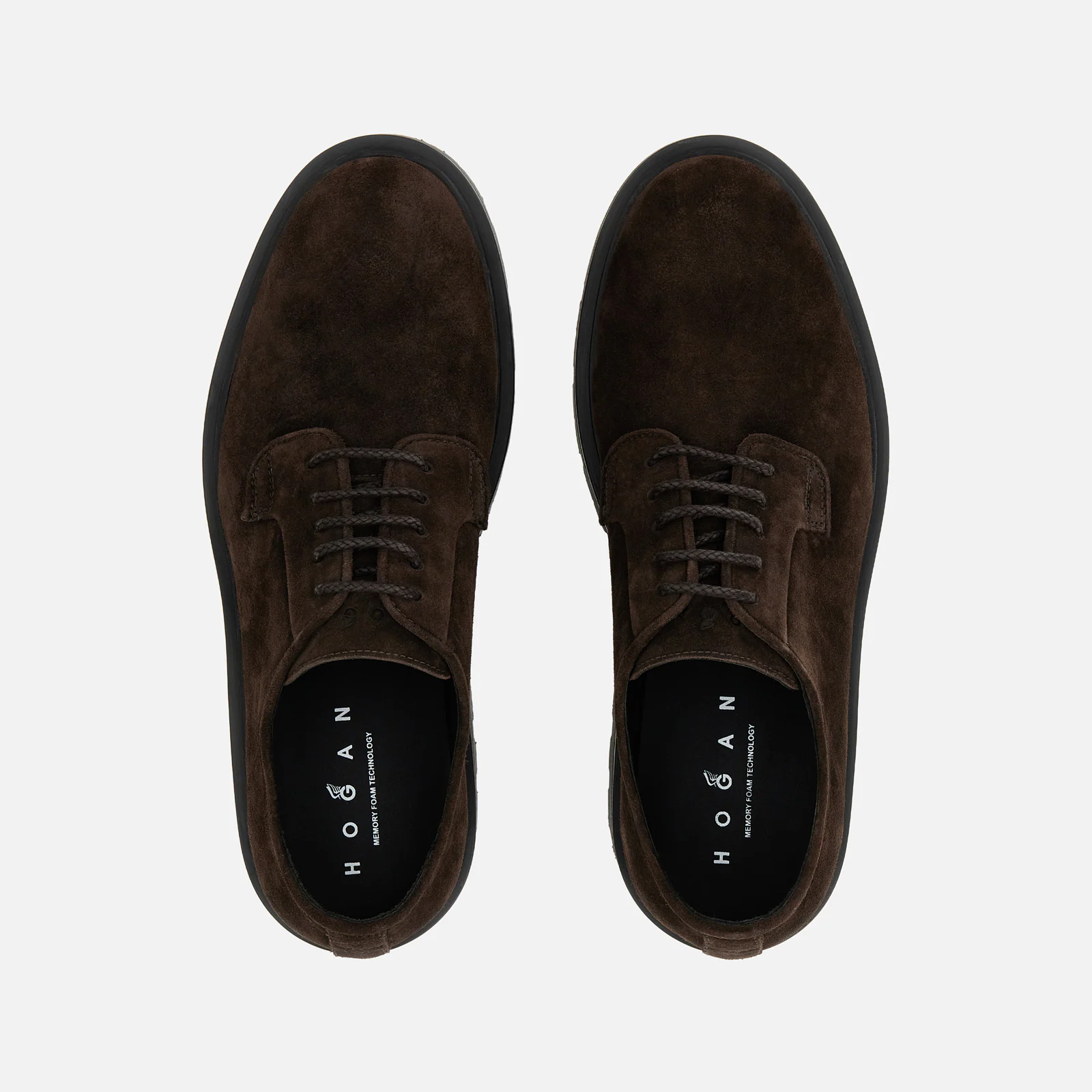 Refined Lace-Up Shoes In Distinctive Palissandro Tone