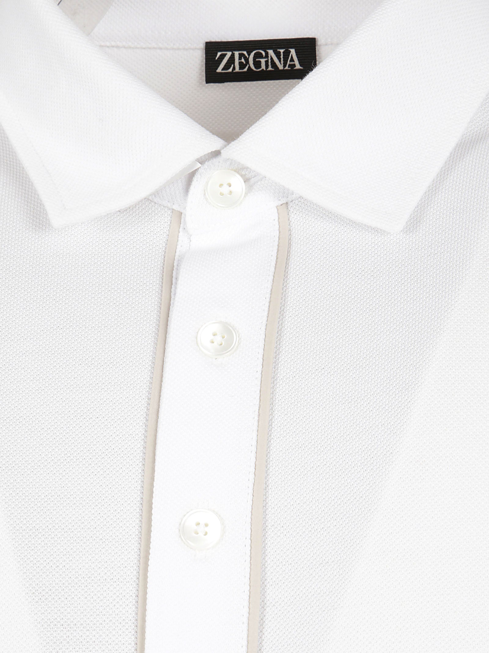 Classic Short-Sleeve Polo Shirt With Textured Weave