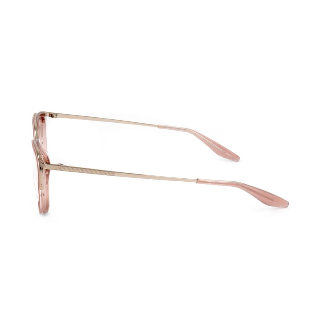 Bp5057 491xf Rounded Frame Eyeglasses with Textured Metallic Temples