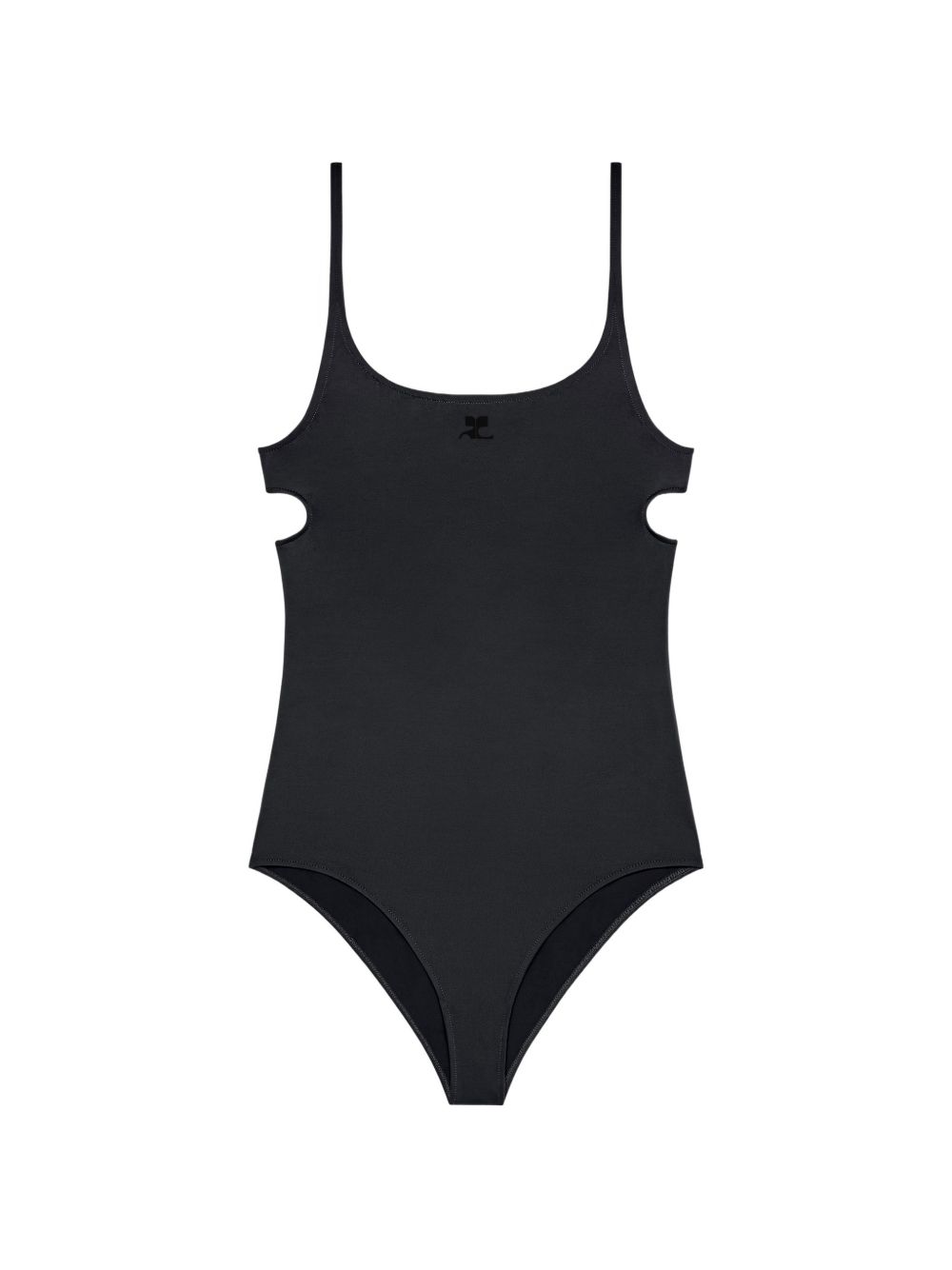 Form-Fitting Bodysuit with Cut-Out Side Details