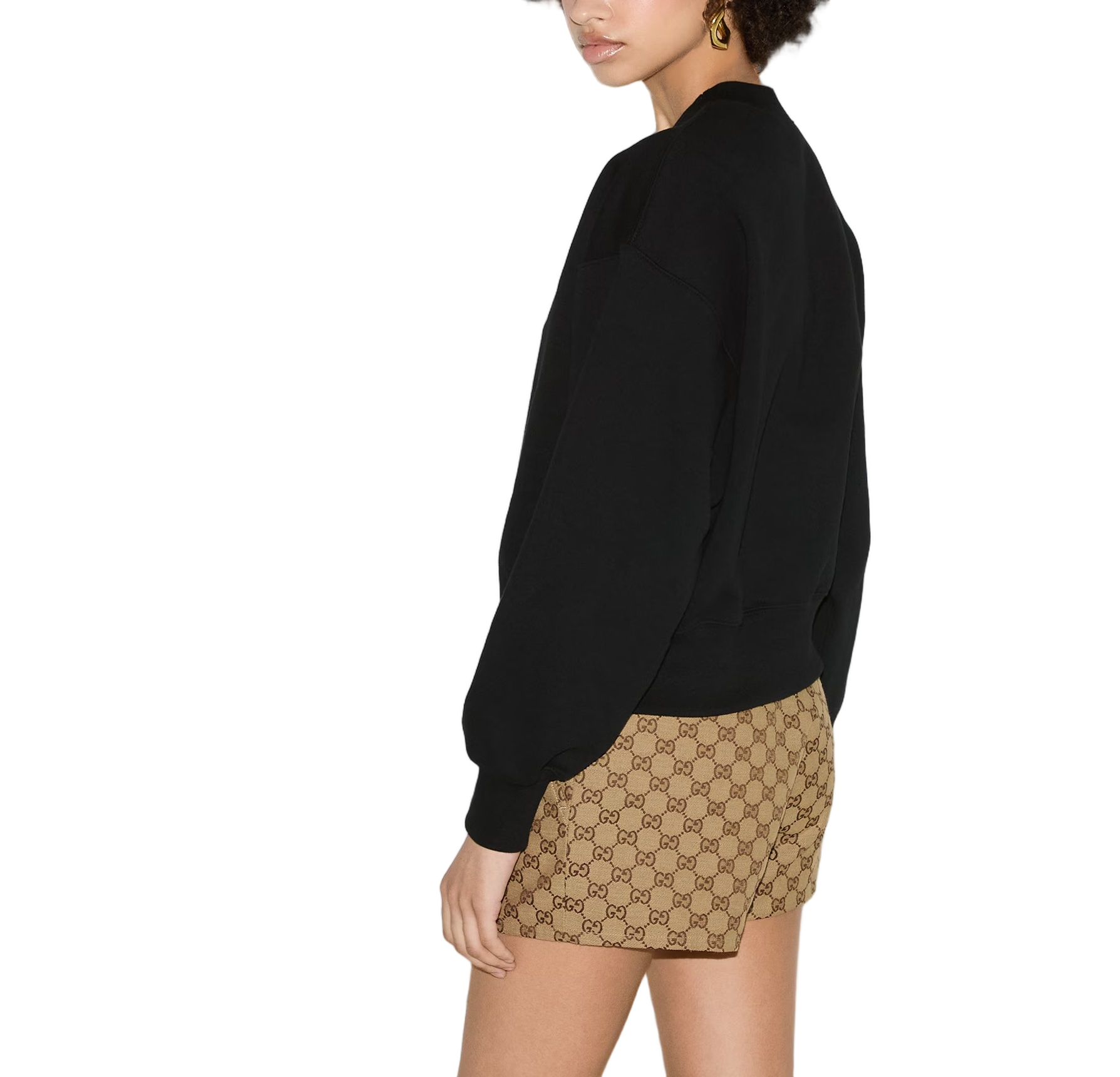 Long-Sleeve Crew Neck Sweatshirt