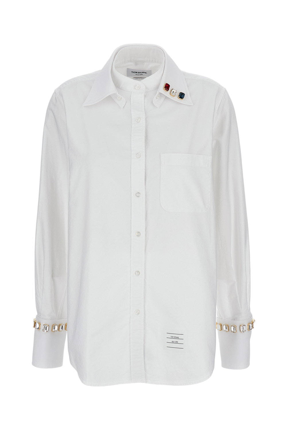 Oversized White Cotton Shirt