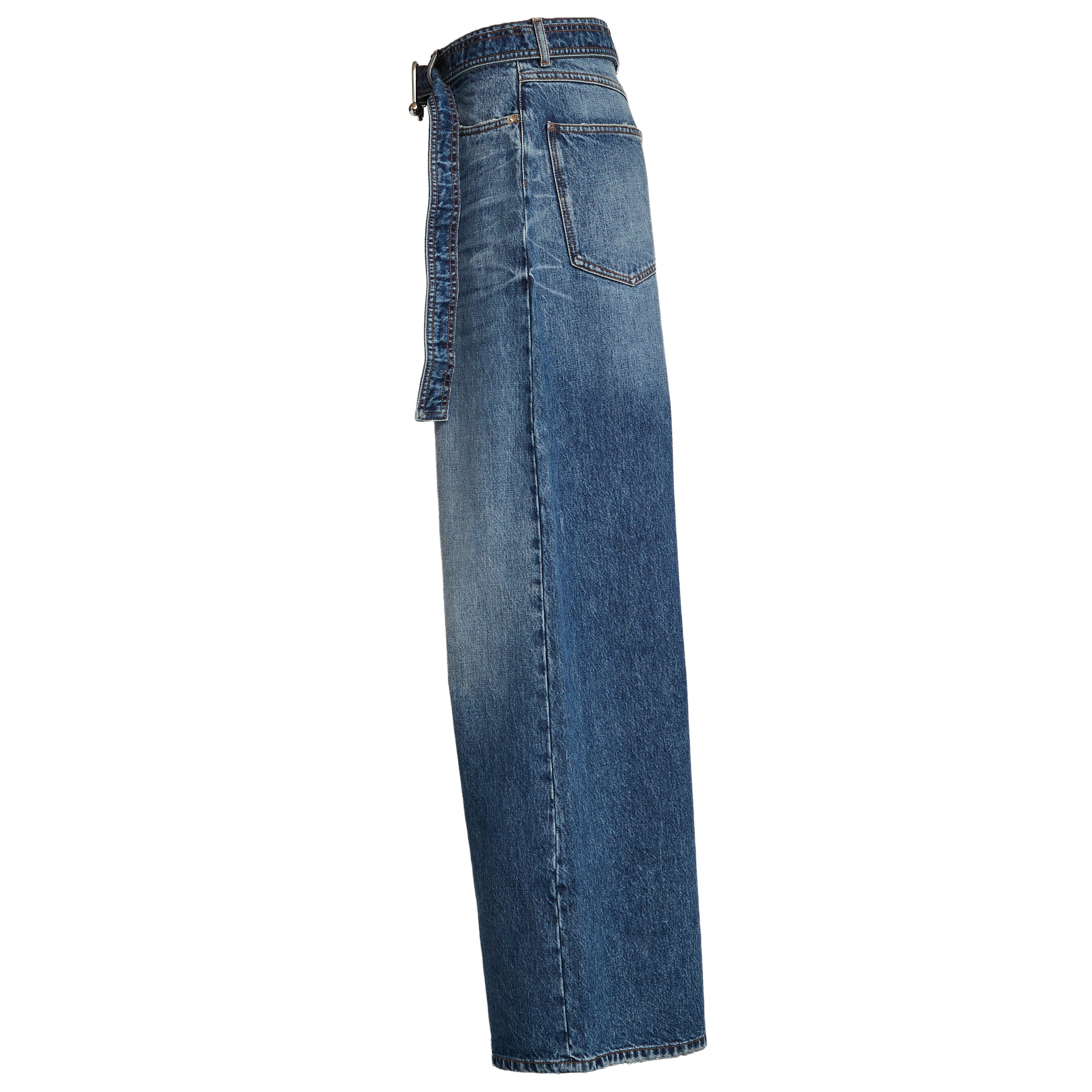 Vintage Oversize Blue Denim Jeans