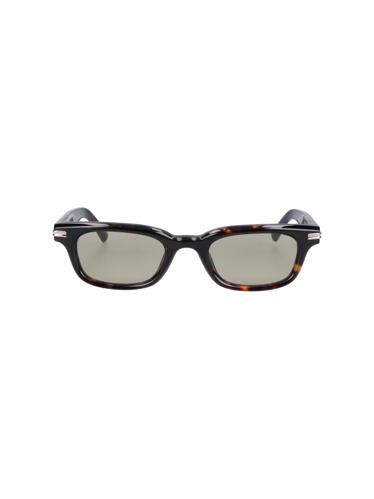 Brown Noct Tortoiseshell Rectangular Polarized Sunglasses
