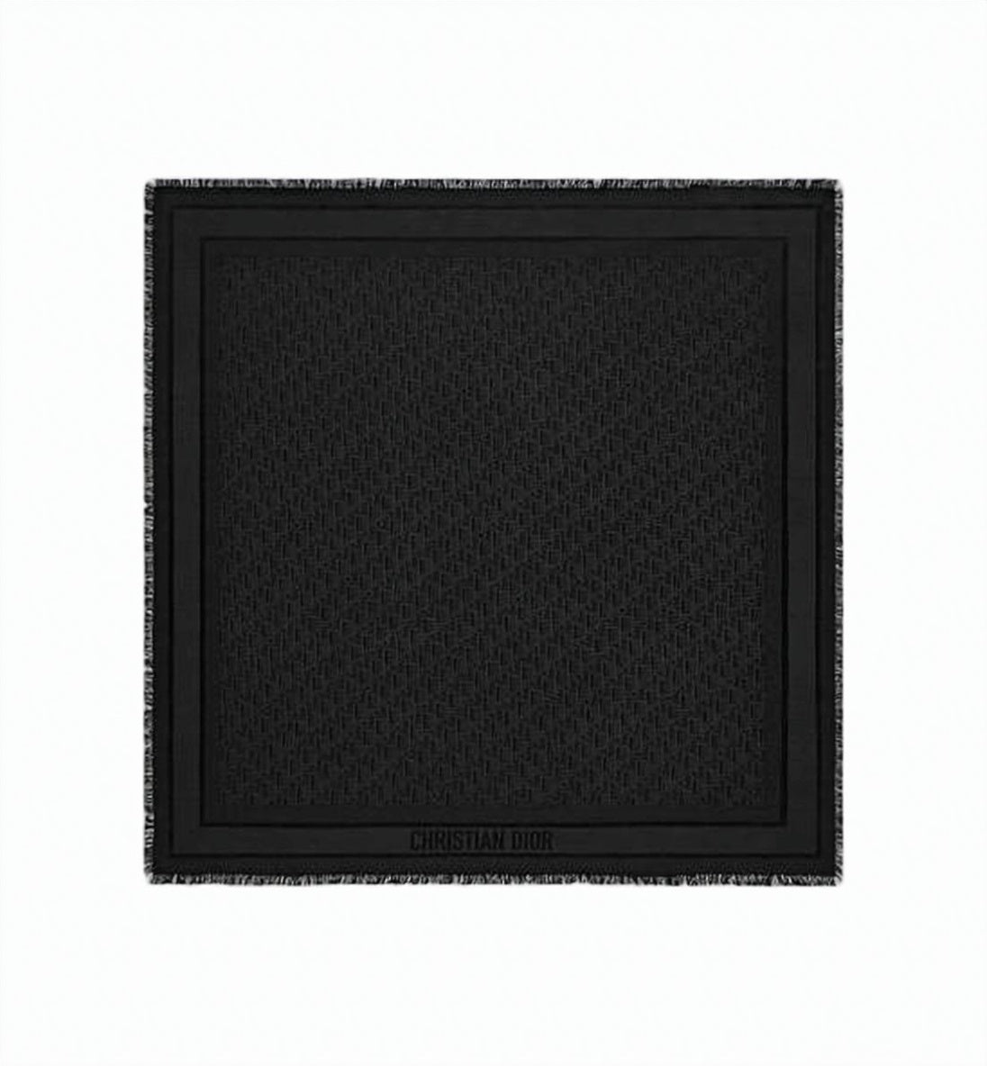 Patterned Silk-Cashmere Scarf